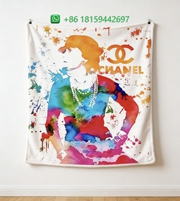 Chanel Throw Blankets